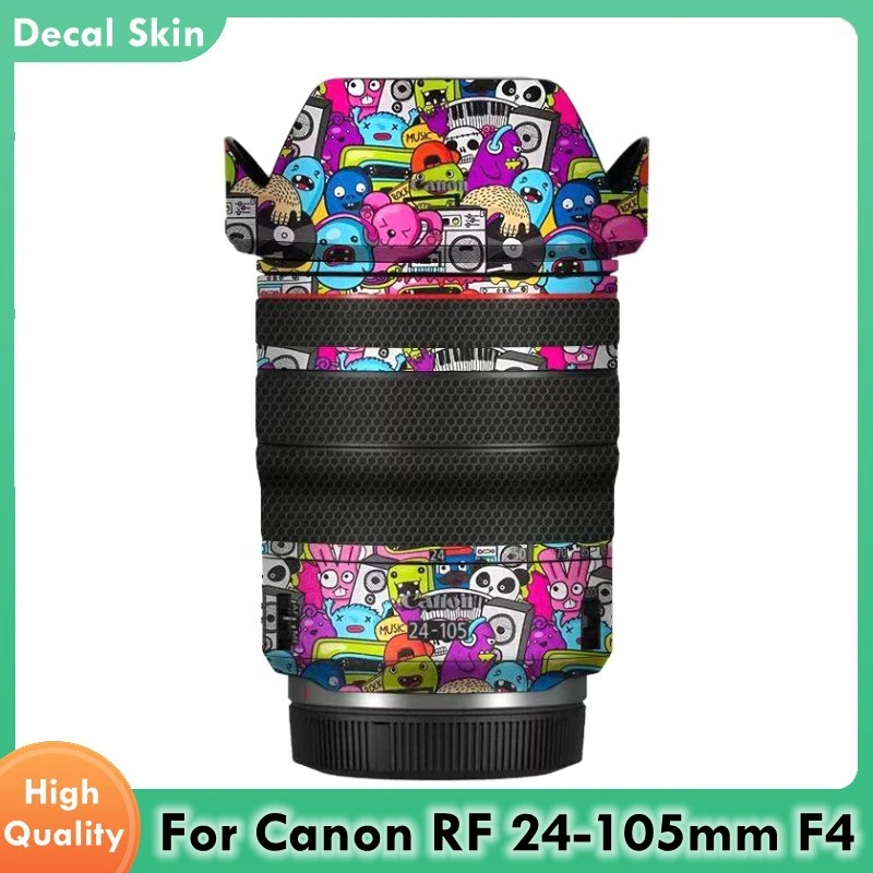 

RF24105/4L Camera Lens Body Sticker Coat Wrap Protective Film Protector Decal Skin For Canon RF 24-105mm F4 L IS USM 24-105 F4L