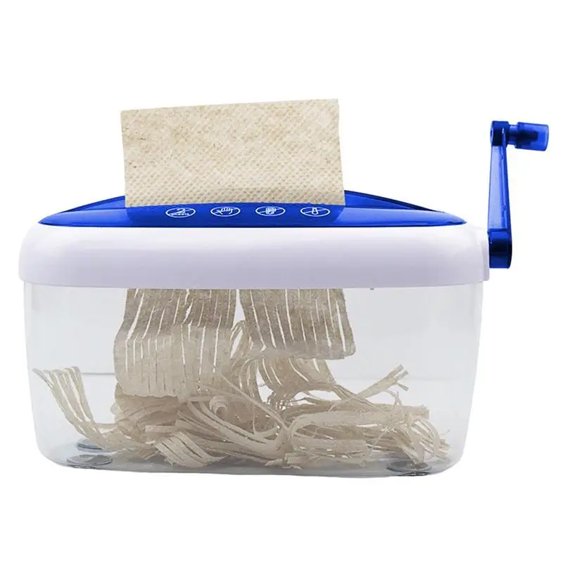 

Мини-измельчитель бумаги, измельчитель файлов для домашнего использования, мини-машина для резки, портативный ручной инструмент для резки ...