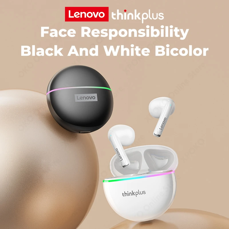 Оригинальные беспроводные наушники Lenovo XT97 TWS Bluetooth 5 2 спортивные с