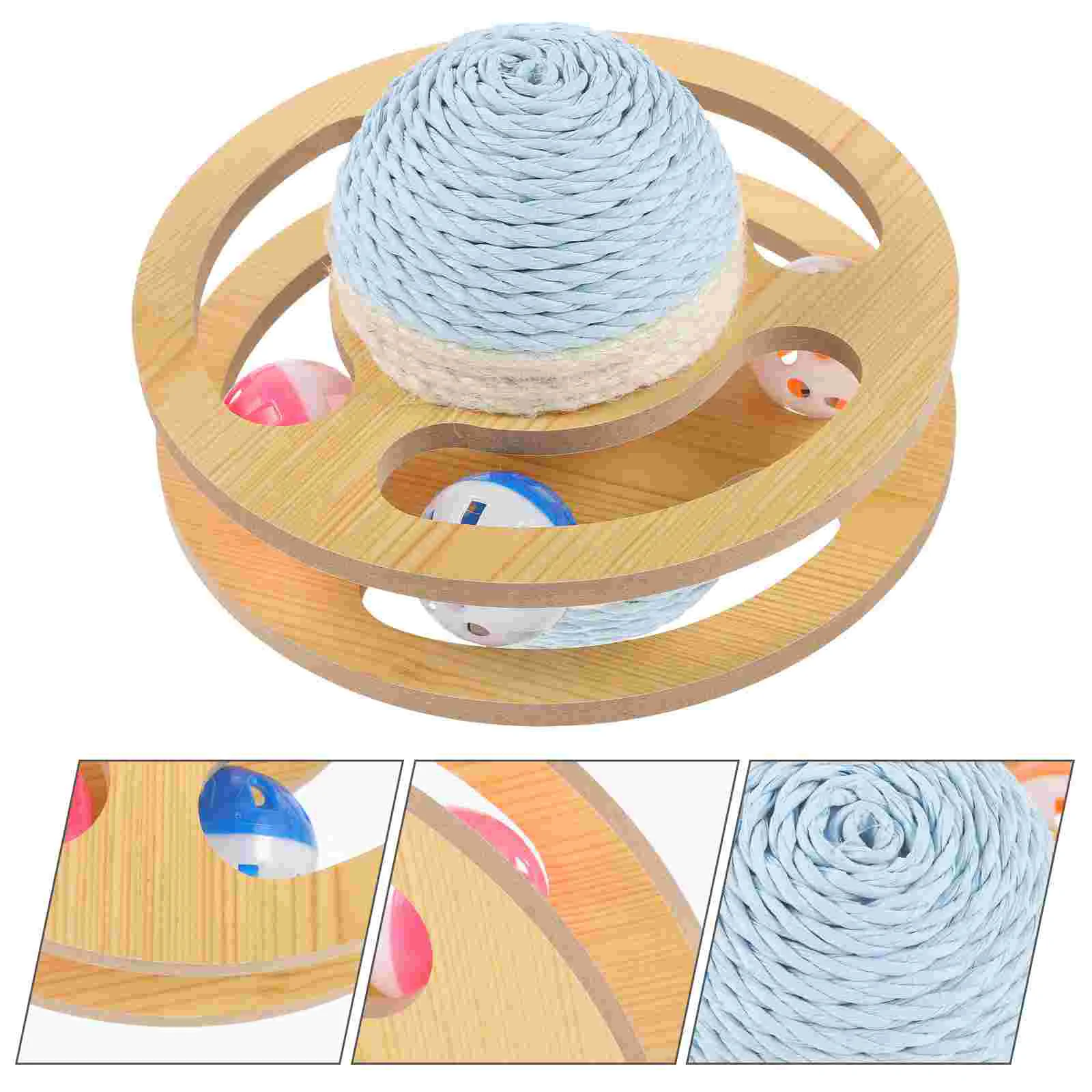 

Sisal Turntable Toy Kitten Scratchers Funny Scratching Board Posts For Indoor Cats Toys Household Educational Stand The Room