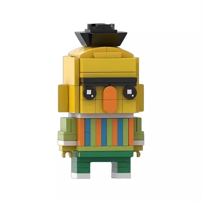 Bricklink кунжут Аниме Кукла Показать фигурки большие птицы Элмос Эрни бертс наборы