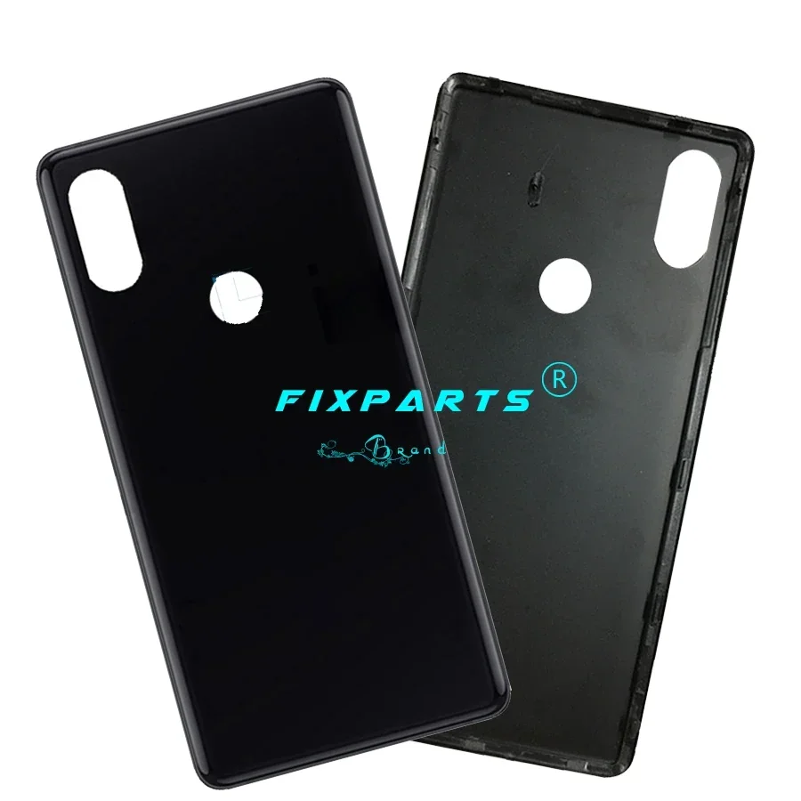 Крышка батарейного отсека для Xiaomi Mi MIX 2 S стеклянная задняя крышка корпуса панель