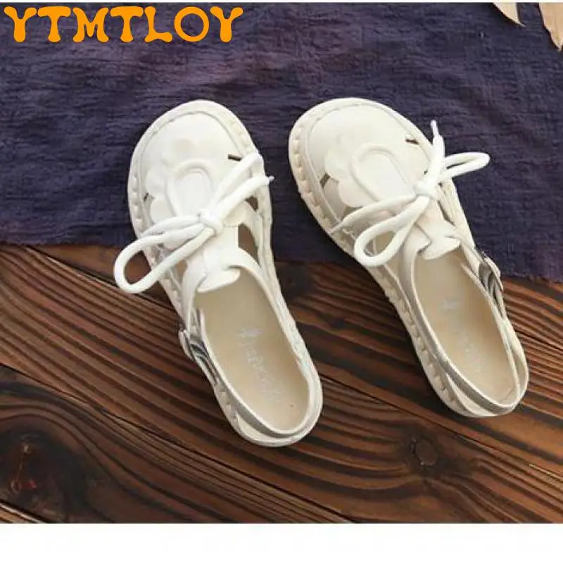 

Baotou Sandals Women's Summer Soft Bottom Women's Shoes All-match Hollow Roman Shoes Women's Japanese Jk Shoes Literature And Ar