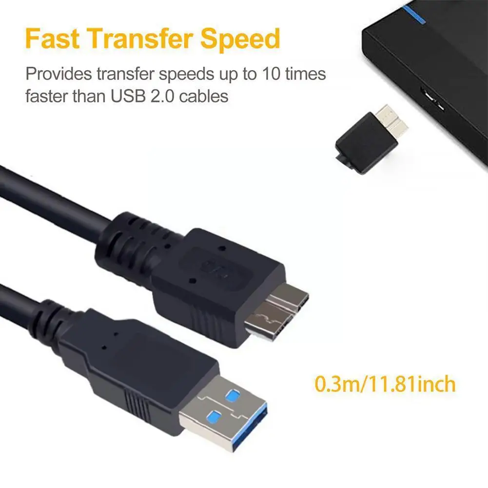 Кабель USB 3,0, зарядное устройство 5Gbp/s, высокоскоростная передача данных из пвх, USB-кабель для телефона, поставки ноутбуков, прочный, эластичный, 3,0 Co L0M8