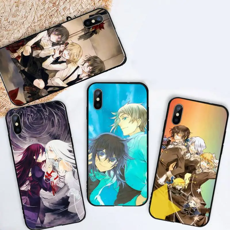

Japan anime Pandora Hearts Phone Case For iphone 12 11 13 7 8 6 s plus x xs xr pro max mini