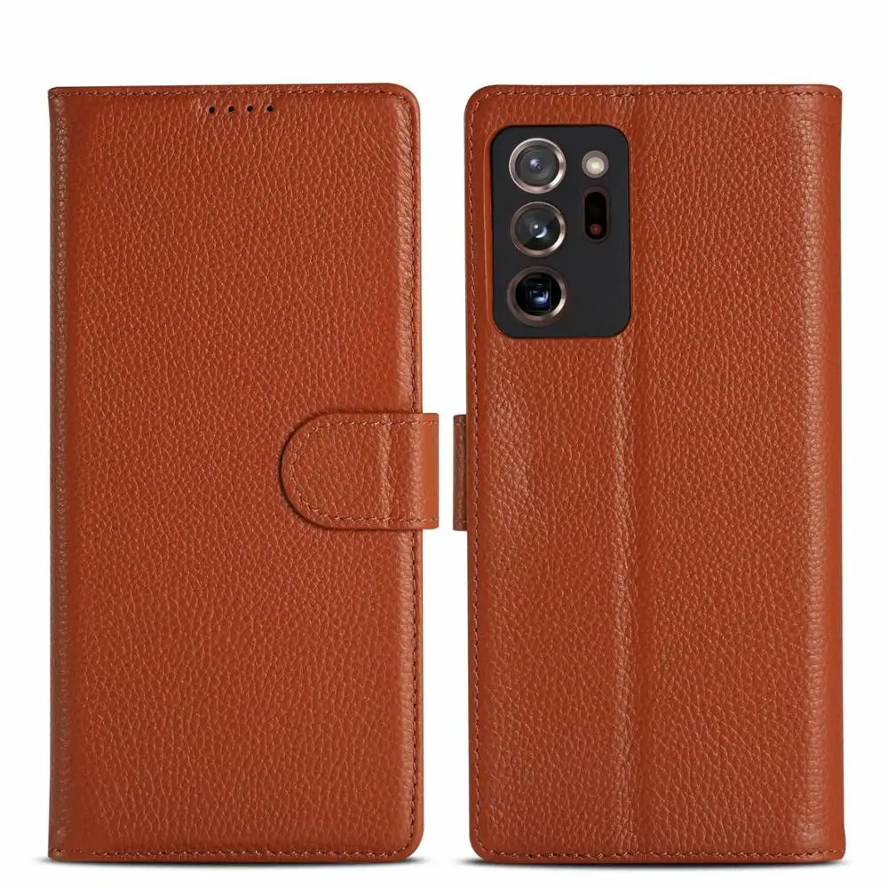 

Real Genuine Leather Flip Cover Protect Fundas Bag Cases For Samsung Galaxy Note 20 10 S22 Ultra Plus Retro Vintage Wallet Case