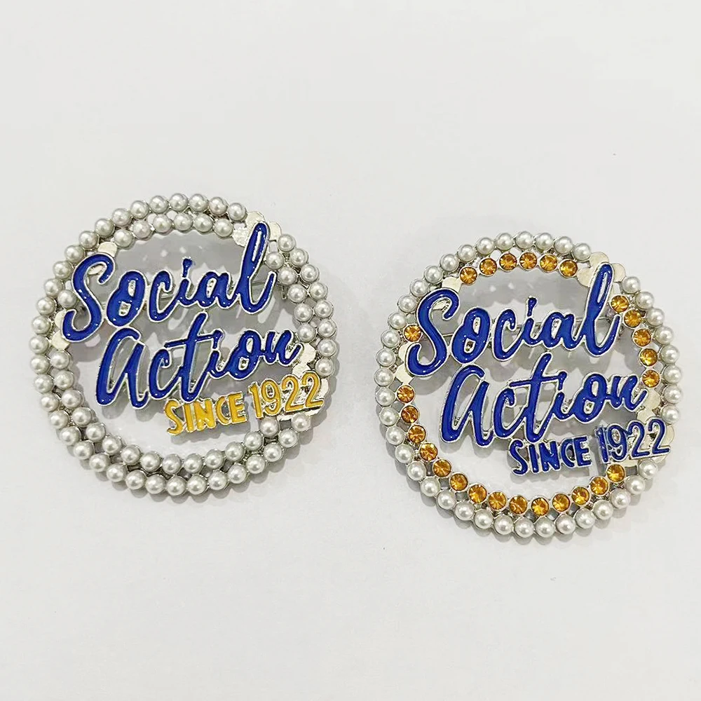 Sigma Gamm Rho College Party Социальная акция с 1922 года Ювелирная брошь