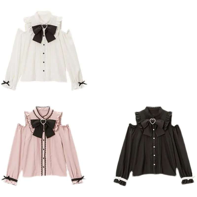 Шикарные женские рубашки с открытыми плечами ажурная рубашка в стиле пэчворк