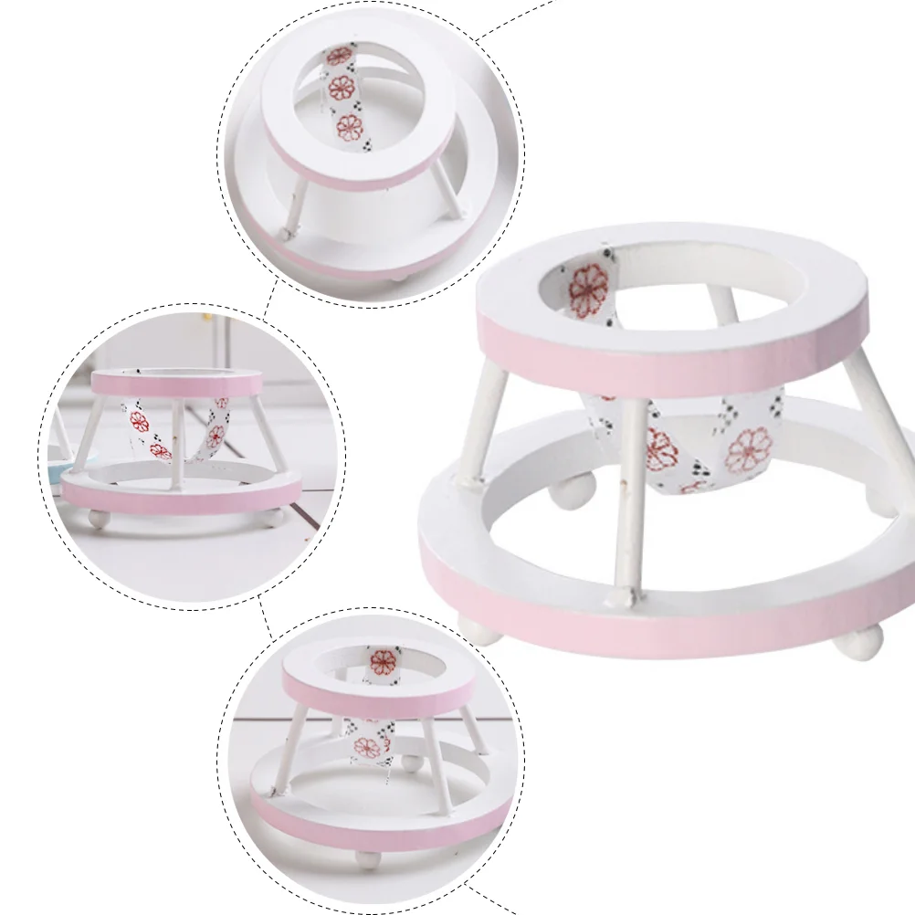 Кукольный домик детские ходунки украшения для дома миниатюрные коляски