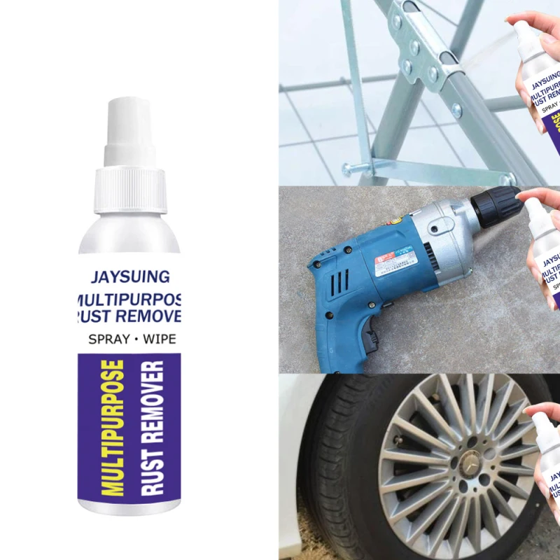 

Multi-Purpose Rust Remover Spray Metal Surface Chrome Paint Car Maintenance Iron Powder Cleaning Super Rust Remover Metal Polish