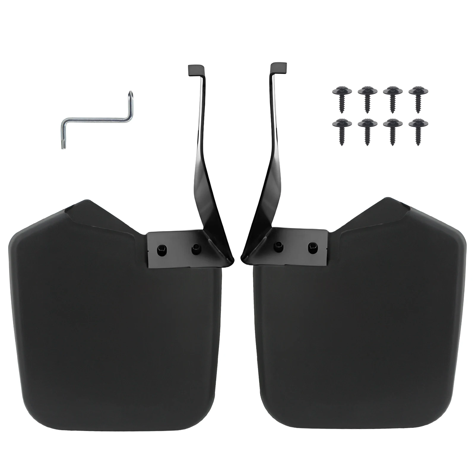 Пара передних брызговиков для Ford Custom Transit Tourneo 2012-2023, брызговики с монтажным кронштейном, брызговики на крыло