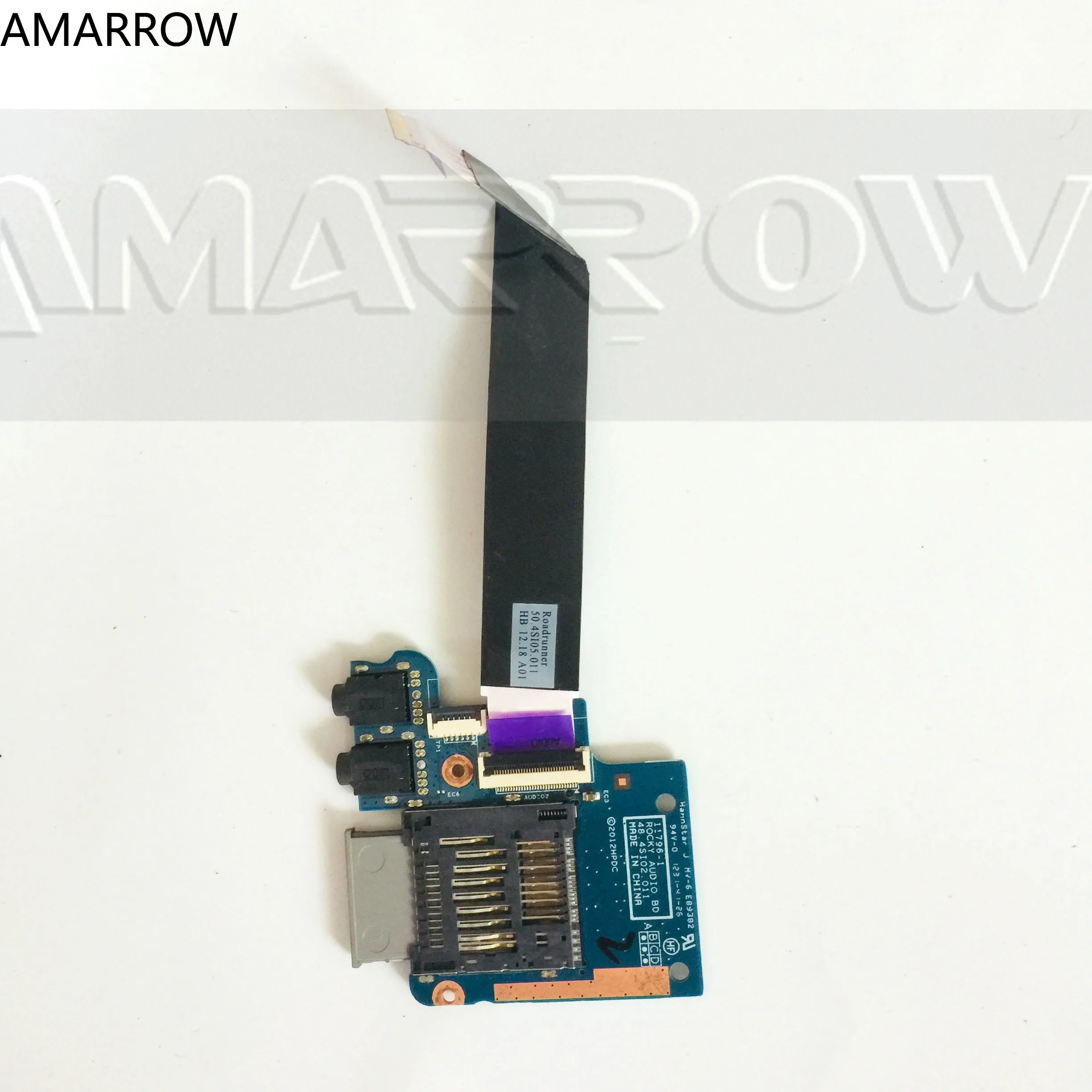 Оригинал, бесплатная доставка для HP 4440S 4540S, плата для чтения аудио SD-карт с кабелем 48. 4si02. 011 683475-001