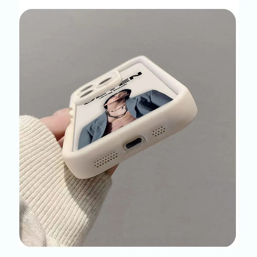 Чехол для телефона Singer J-Jungkook J-Jeon Seven Gold Cover Xiaomi Redmi Note 13 12 12s 11 11s 10 9 9s 8 A3 A2 A1 Funda Shell