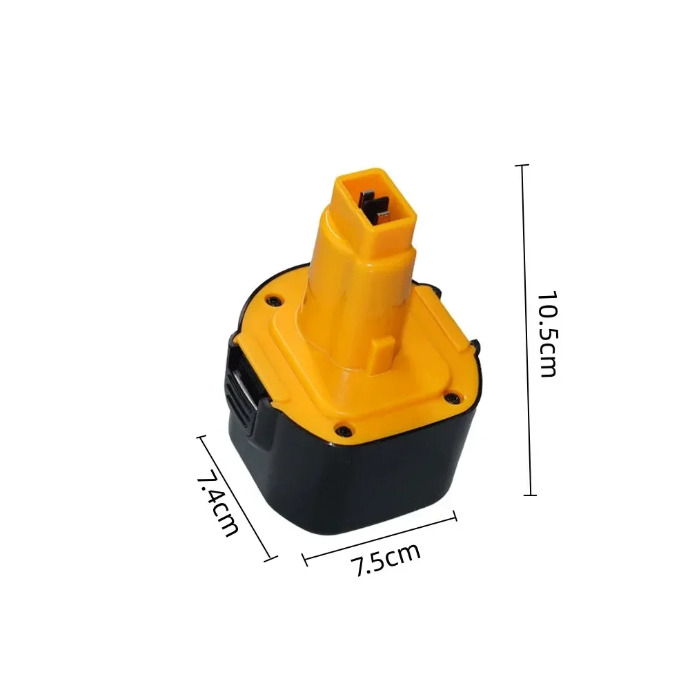 Аккумулятор 4800 мАч 9 6 в для Dewalt с зарядным устройством DE9061 DE9062 DW9061 DW9062 DE9036 DW911 DW921