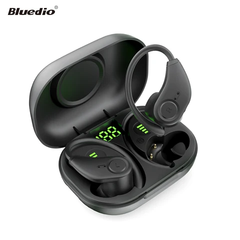 Bluedio S6 Bluetooth наушники V5.1 TWS наушники беспроводные наушники с крючком спортивные наушники 13 мм драйвер HIFI гарнитура для телефона с микрофоном