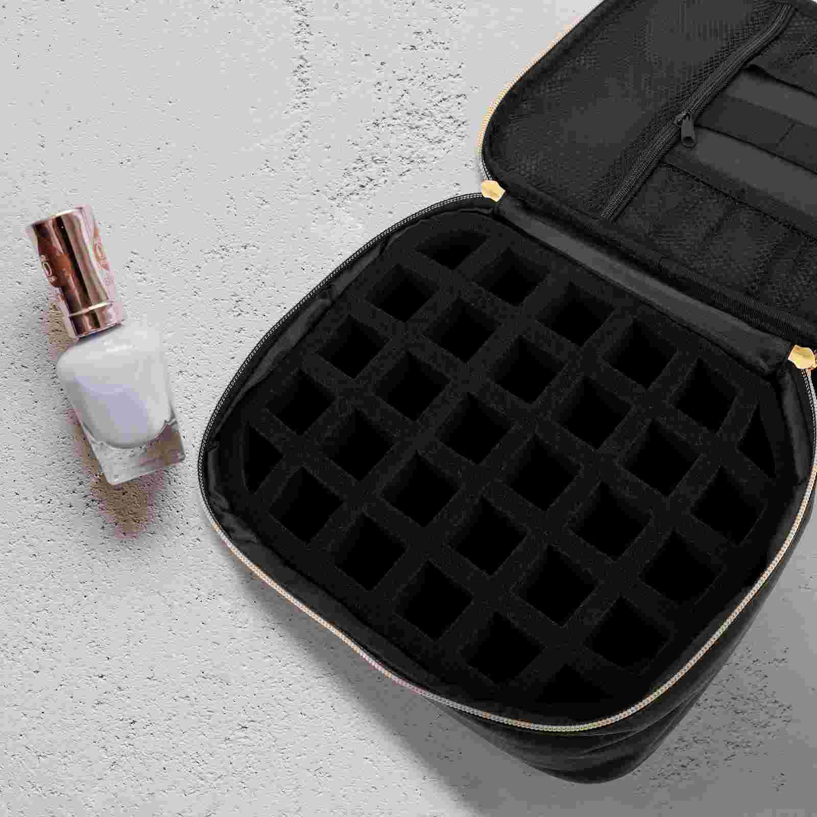 Чехол-органайзер для лака ногтей двухслойная водонепроницаемая сумка хранения