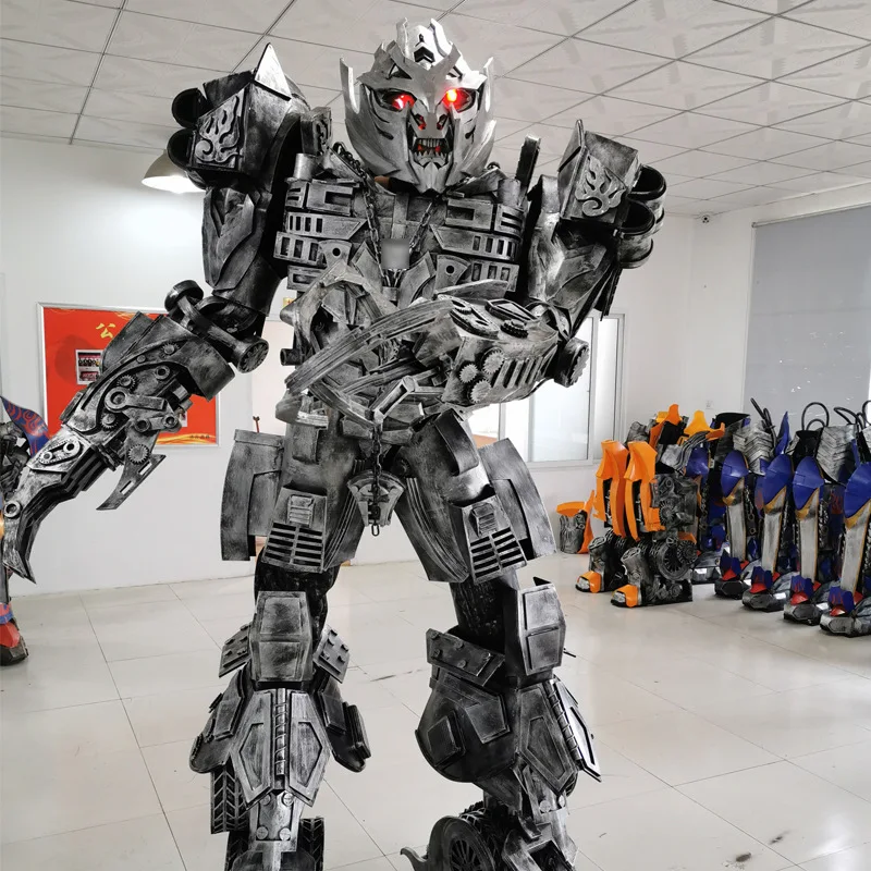 

Transformers Megatron Costume Props Wearable Robot Megatron Armor Wearing Flexible Mecha Cosplay Clothing Adult Christmas Gifts