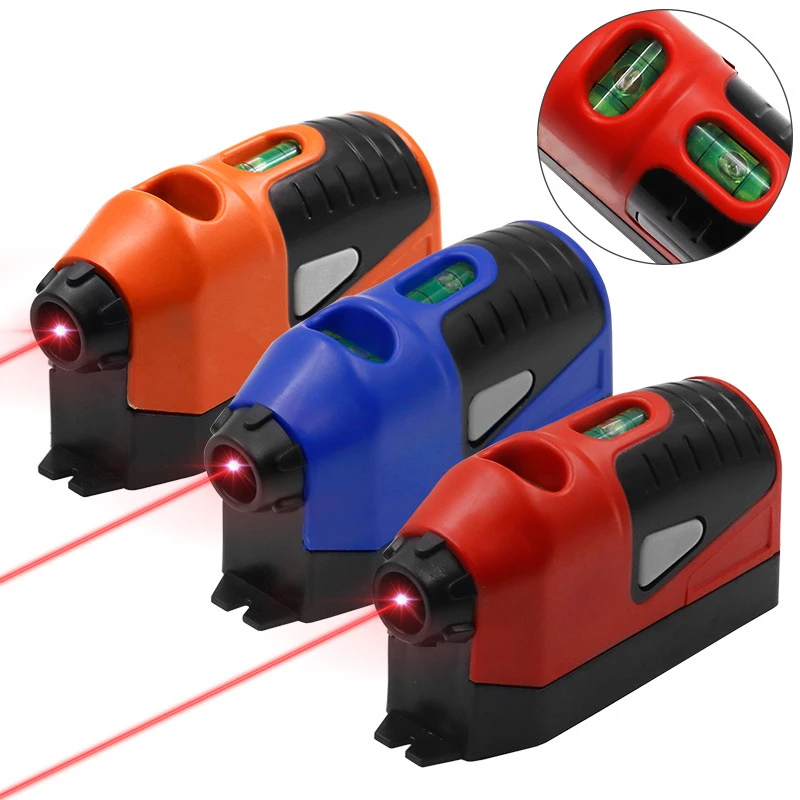 Luce Laser portatile livello del bordo calibrare la guida della linea retta strumenti verticali orizzontali lotta filo infrarosso lotta diritta