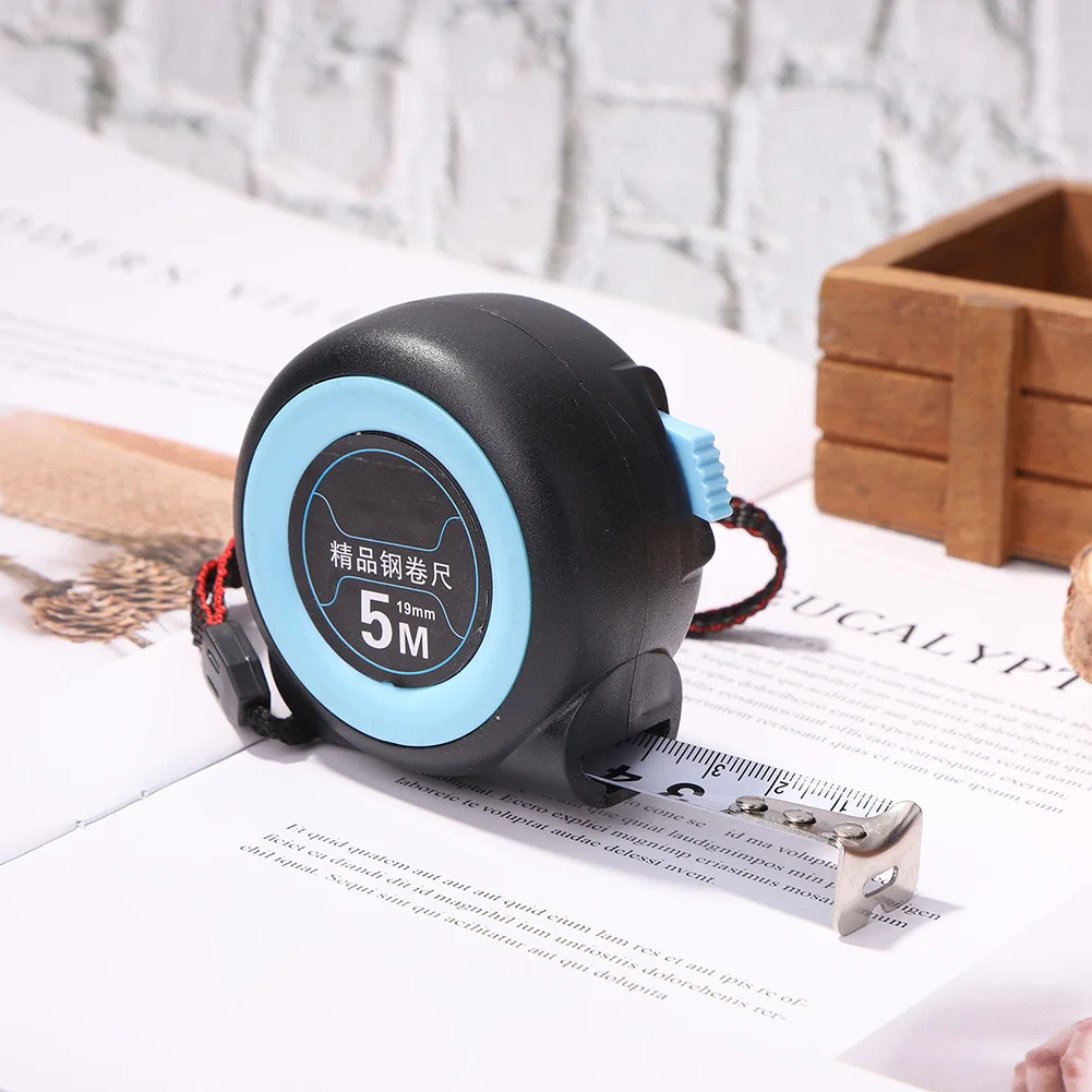 Woodworking Auto Lock Distance Measurement Ruler Retractable Steel Tape Measure Carpenter Metric Measuring Meter Measure Tool