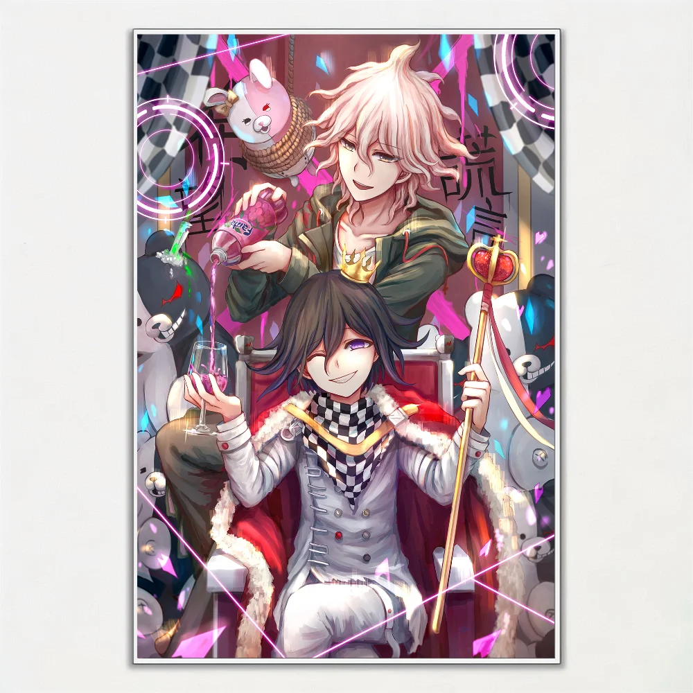 Anime Danganronpa Hot Poster Wall Art Home Decor Room Digital Painting Living Restaurant Kitchen