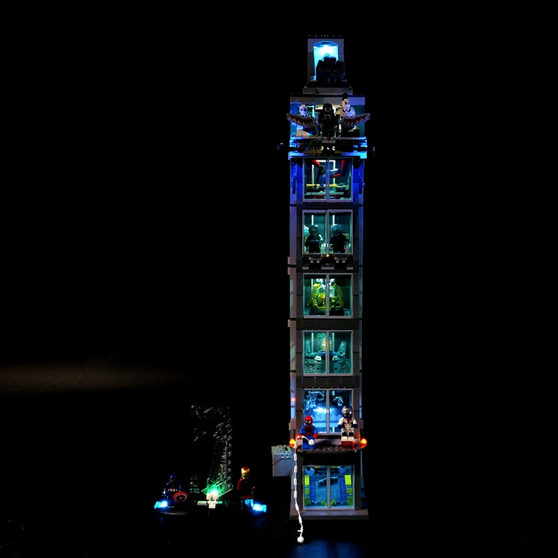 Набор для сборки детских Конструкторов с дистанционным управлением LEGO Avengers Tower