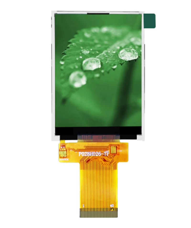 

2.8 inch TFT color LCD SPI MCU 8 16 interface HD screen IC: ILI9341V