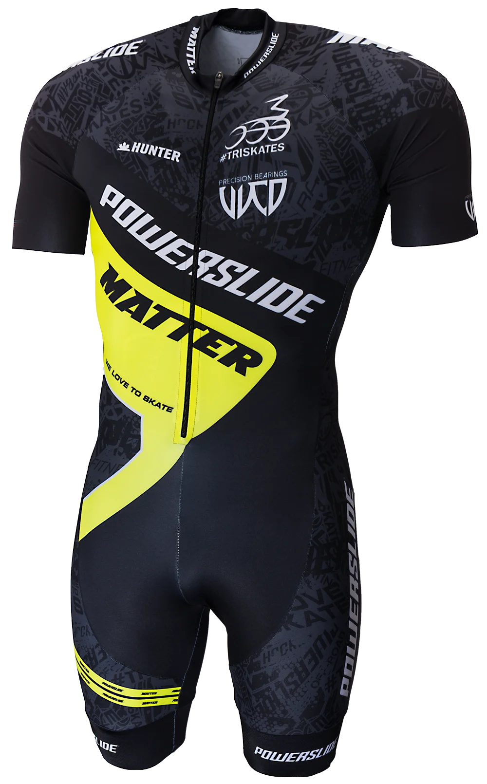 Детские велосипедные комбинезоны Powerslide летние детские для команды скоростного
