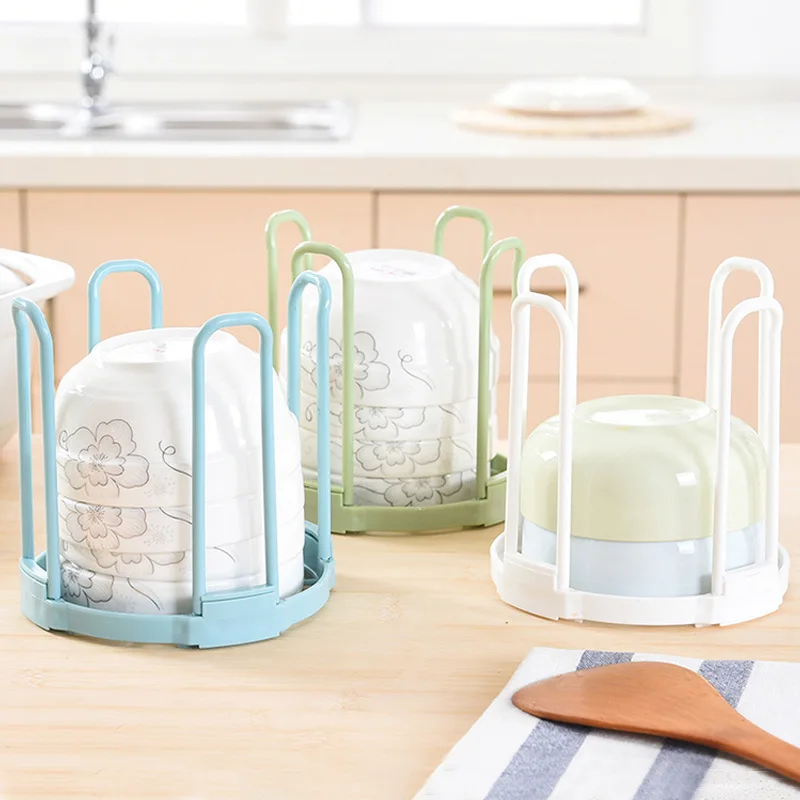 

Household Removable Rice Bowl Drain Rack Table Top Storage Rack Kitchen Rack