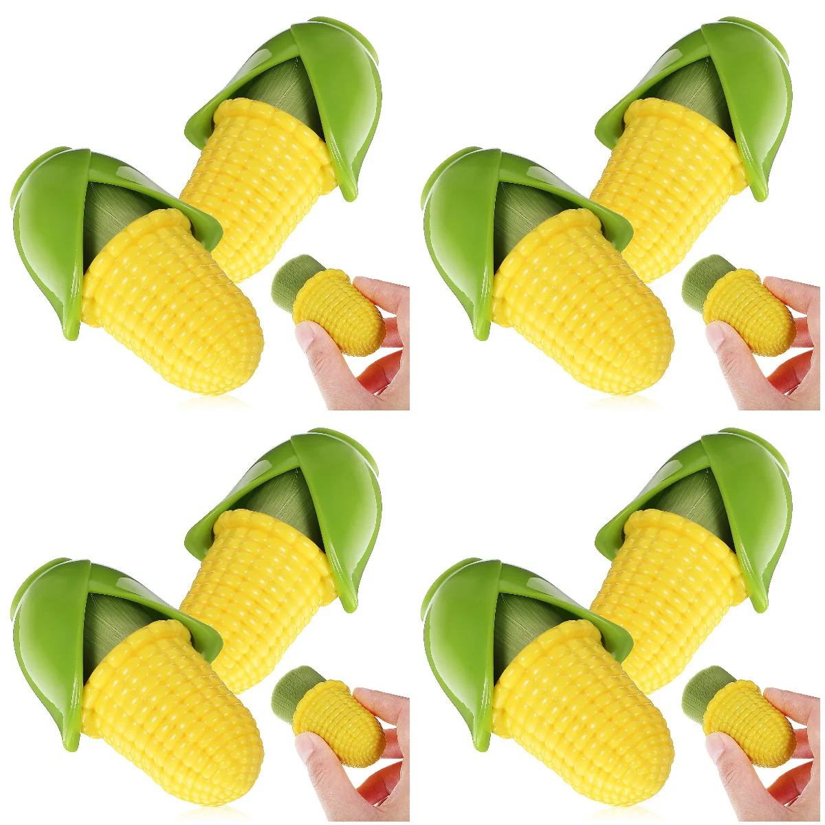 

4pcs Facial Cleansing Brush Corn Shape Face Cleansing Brush Women Women Manual Face Cleansing Brush Women Women Manual