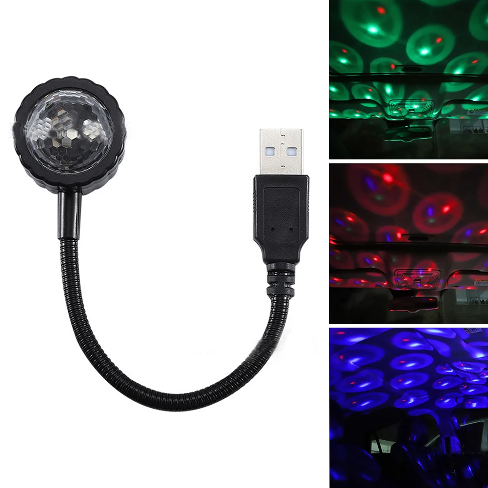 

Durable Car Atmosphere Light Room USB 1Pcs 5V-12V Accessories Ball Party