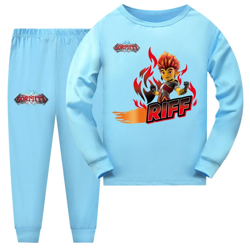 Одежда для игры Gormiti весны детский пижамный комплект Пижамный костюм одежда сна