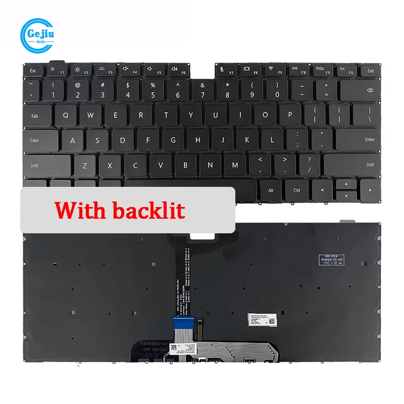 Фото Новая оригинальная клавиатура для ноутбука Huawei MateBook D15 BOHB-WAX9 BoB-WAH9 BOM BoDE WXX9 BOH №1
