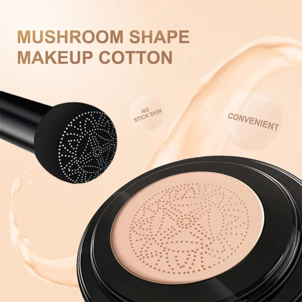 

BB&CC Cream Mushroom Head Air Cushion Cream Moisturize Foundation Air-permeable Natural Brighten Makeup Korean Cosmetics