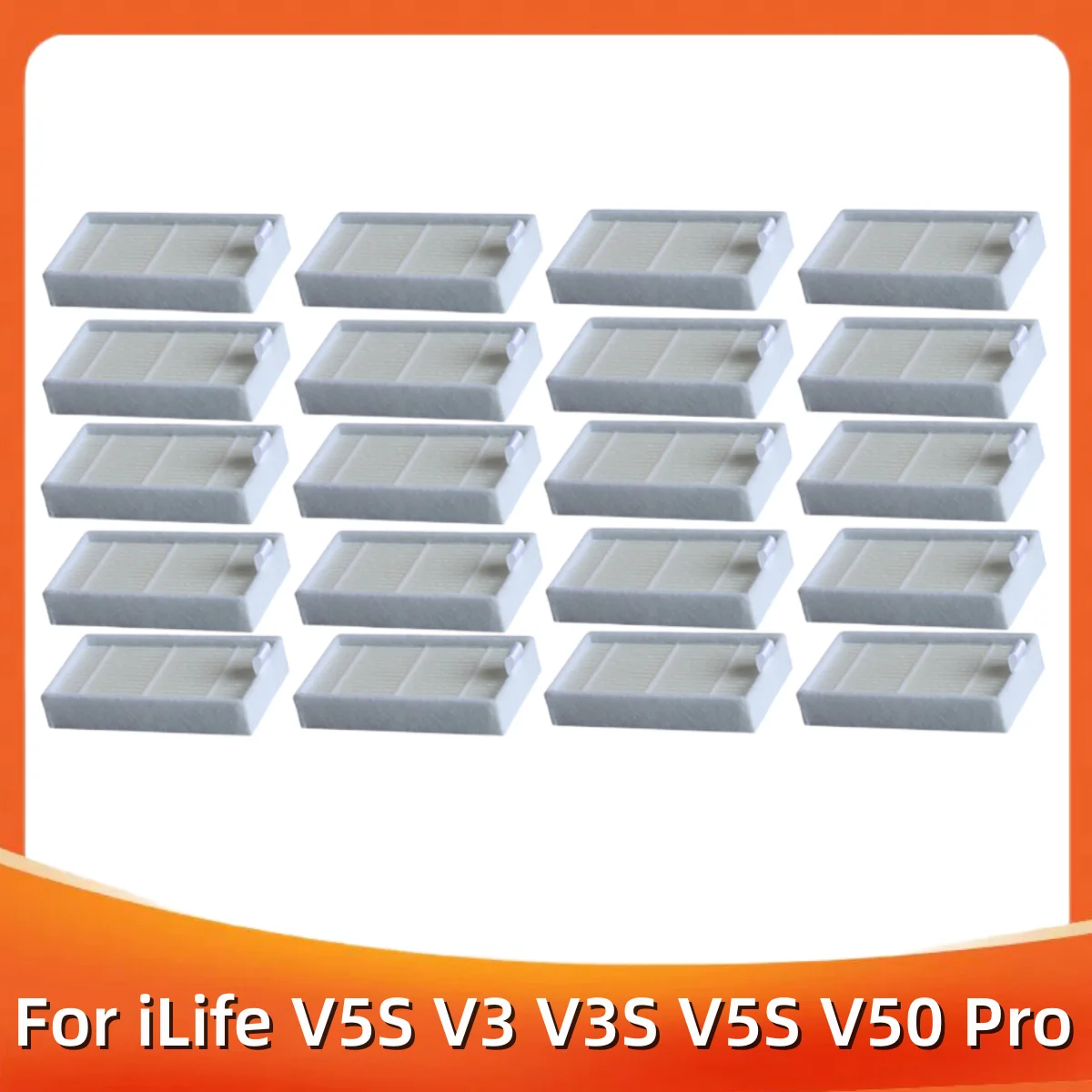 

Hepa Filter For iLife V5S V3 V3S V5S V50 Pro V55 X5 ECOVACS CR130 CEN540 CEN250 ML009 Robot Vacuum Cleaner Accessories Parts