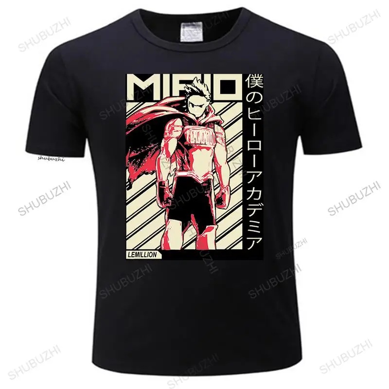 

Mirio Togata T Shirt For Men Cotton Awesome T-shirt Short Sleeves Lemillion My Hero Academia Tshirt Japanese Anime Tee Tops Gift