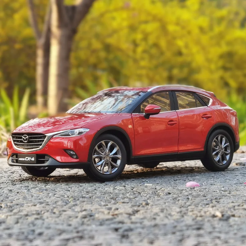

Масштаб 1:18, искусственная металлическая модель внедорожника MAZDA CX 4 SUV, коллекция украшений для мальчиков