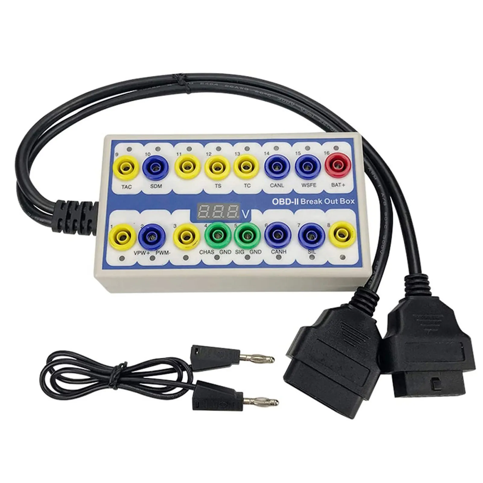 

Professional Auto Car OBD-2 Break Out Box On-Board Diagnostics Breakout Box OBD-II