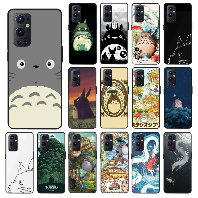 

Totoro Phone Case for OnePlus 10 Pro 10T 7T Pro 8 8Pro 8T 9 Pro 9R 9RT Nord2 OnePlus N100 N10 N200 Nord CE