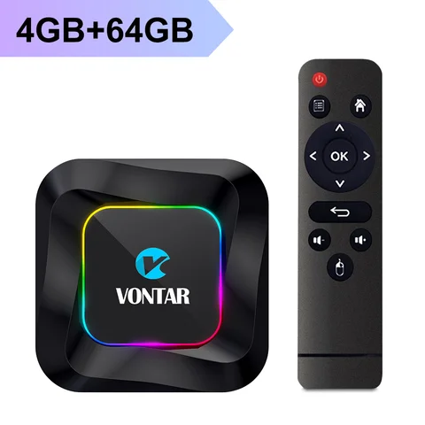 ТВ-приставка VONTAR R3, Android 13, 4K, Android 13,0