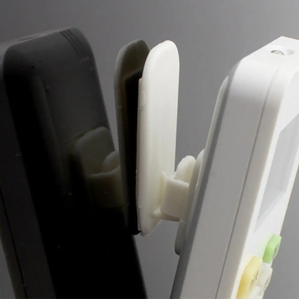 

4 шт./компл. крючок для хранения, крепкий пластиковый крючок для пульта ДУ для кондиционера, телевизора, для гостиной