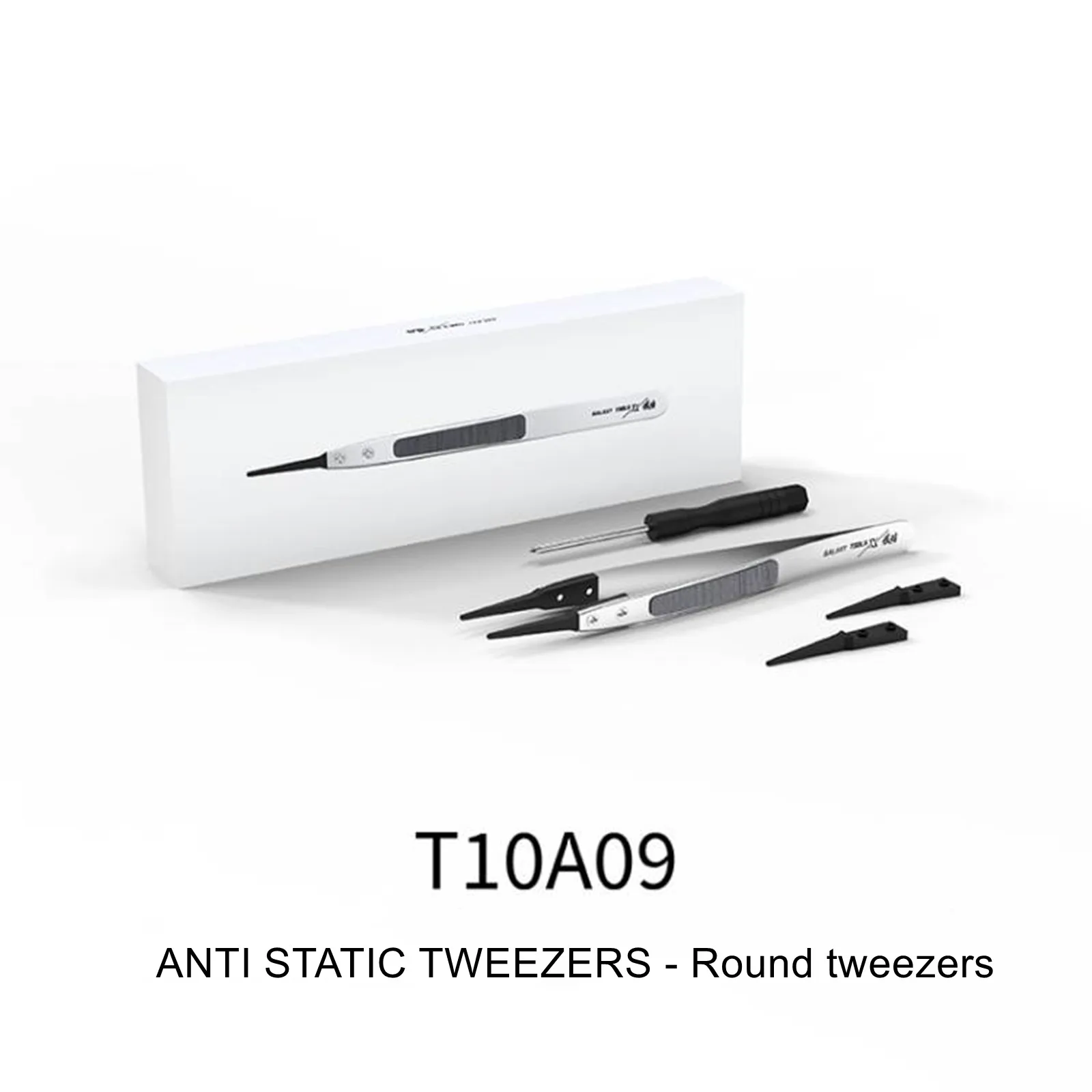 

Антистатический пинцет Galaxy T10A08/T10A09/T10A10 со сменными патронами, инструменты для изготовления моделей для модели Gundam, инструменты для хобби, «сделай сам»