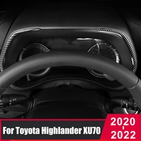 for toyota highlander kluger xu70 2020 2021 2022 center control instrument dash board cover trim strips accessories car styling