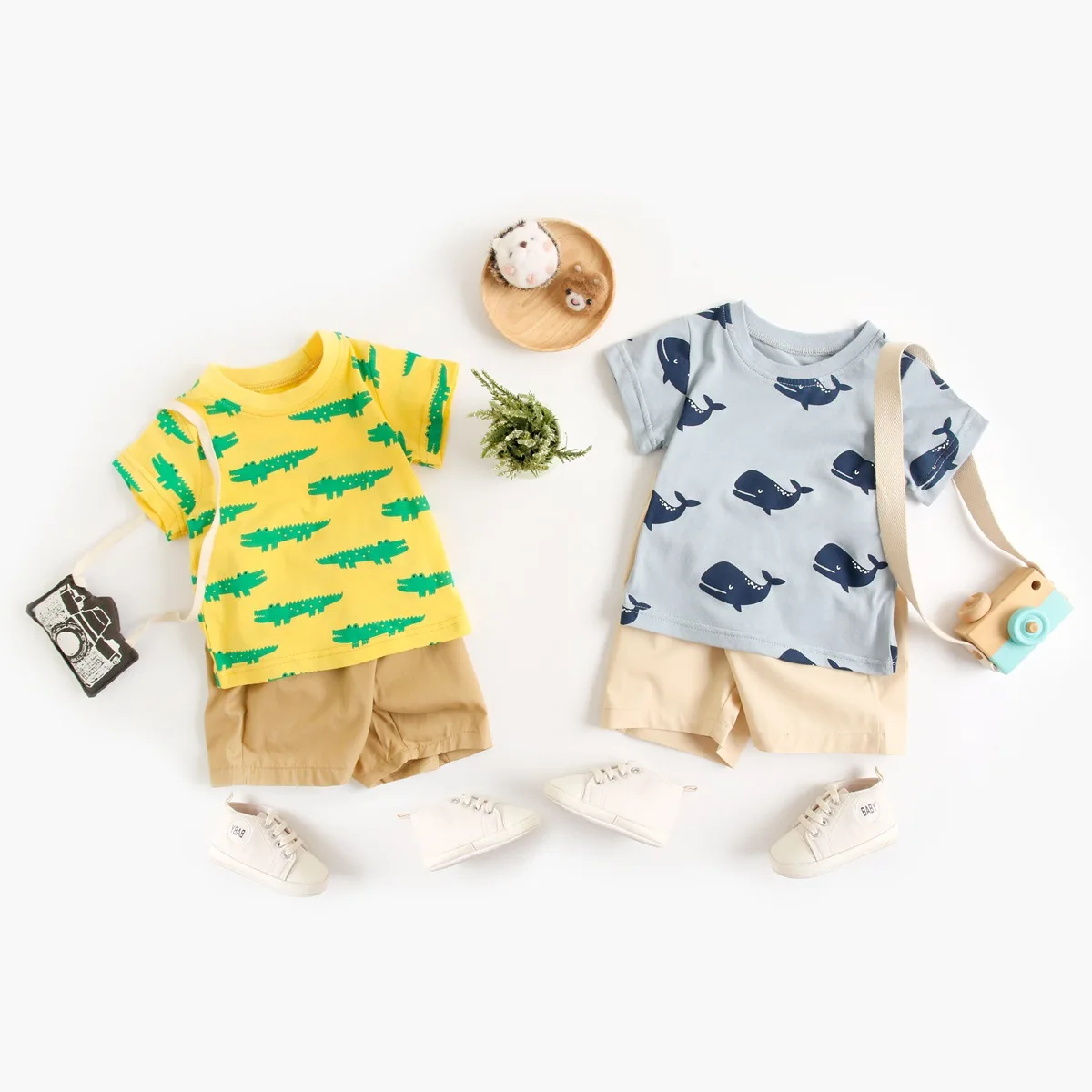 

Baby Boy Clothes Children's Wear Summer Baby Clothing Baby Clothes Pure Cotton Boy Set Baby