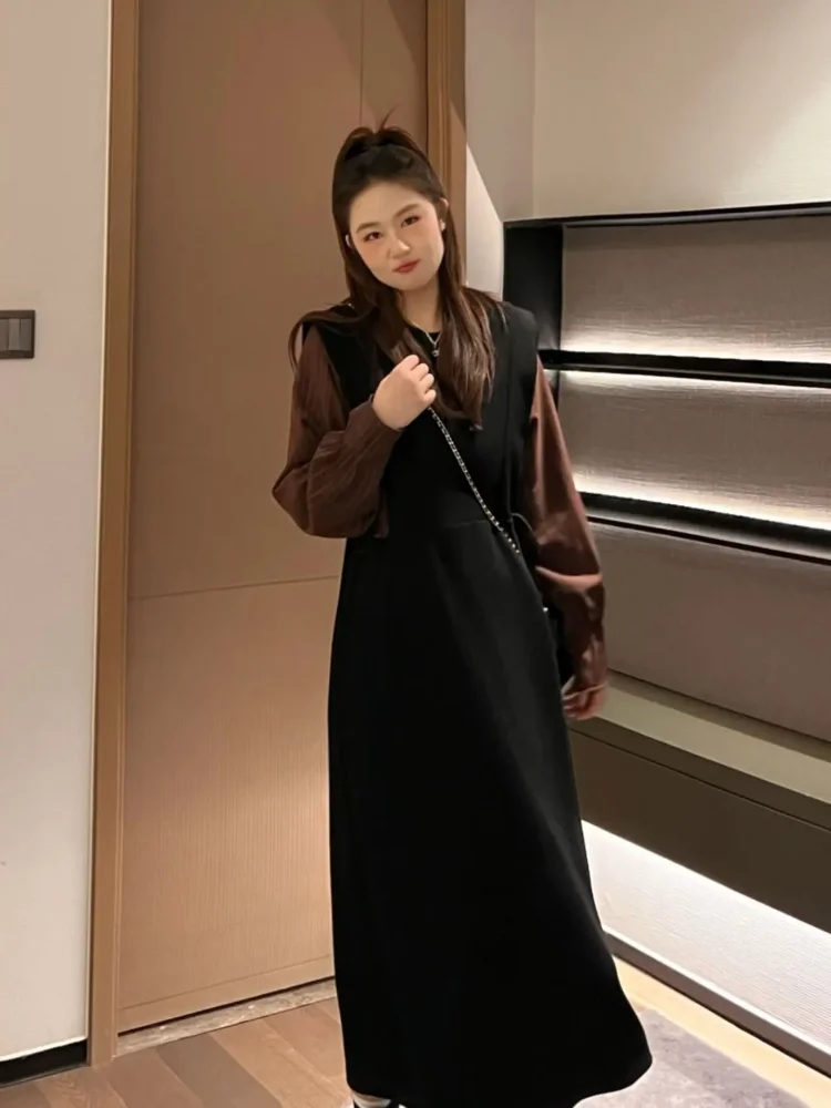 Nanshu Женская одежда больших размеров 2024 осень и зима новое повседневное