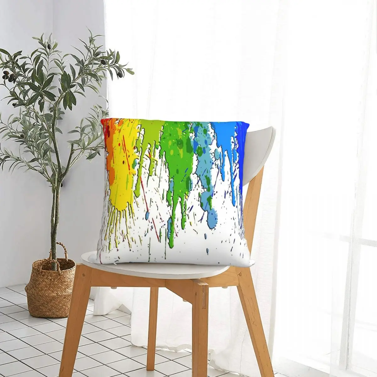 Цветная декоративная подушка в виде спилки ранцевый рюкзак стиле хип-хоп