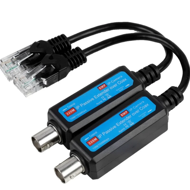 

1 пара, коаксиальные кабели для IP-камеры