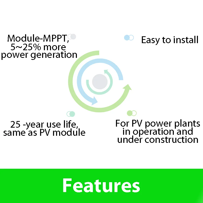 Фотоэлектрический оптимизатор мощности MPPT 600 Вт 12в-75в вход Ip68 контроль солнечной