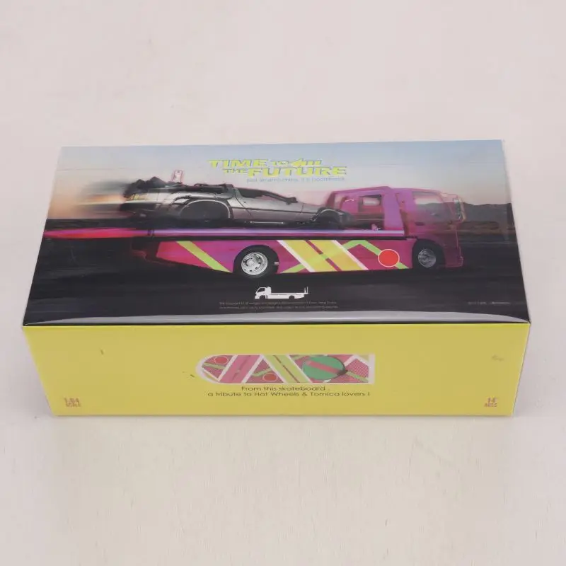 Металлическая модель грузовика-трейлера Coor Car 1:64, масштаб 300, с платформой для перевозки, из сплава (art.: 3920dc526ee90) - 3920dc526ee90