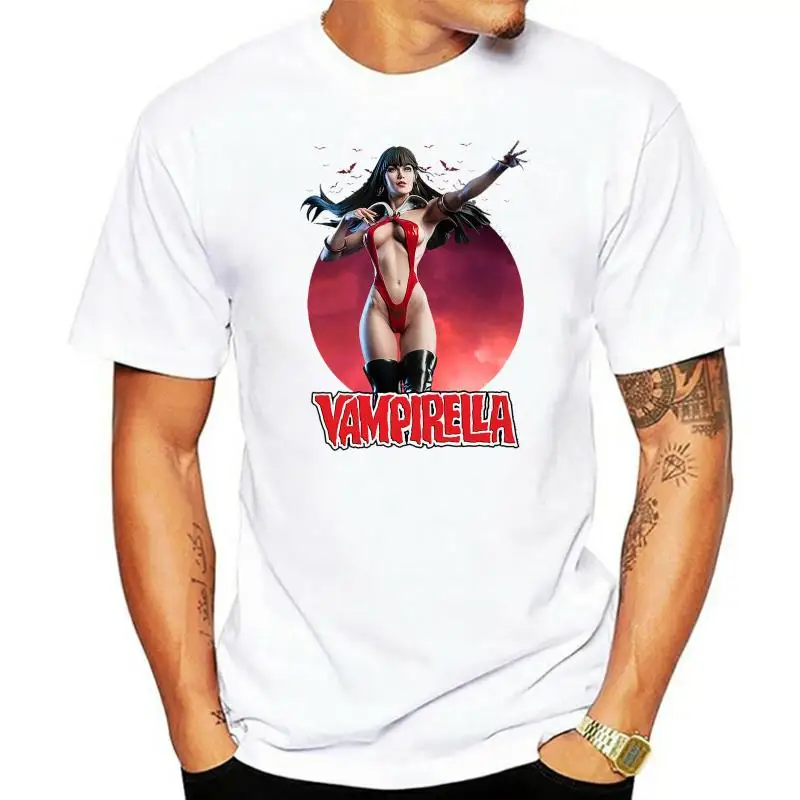 

Vampirella V3 Movie 2022 Poster T Shirt Black Brick All Size S To 4Xl