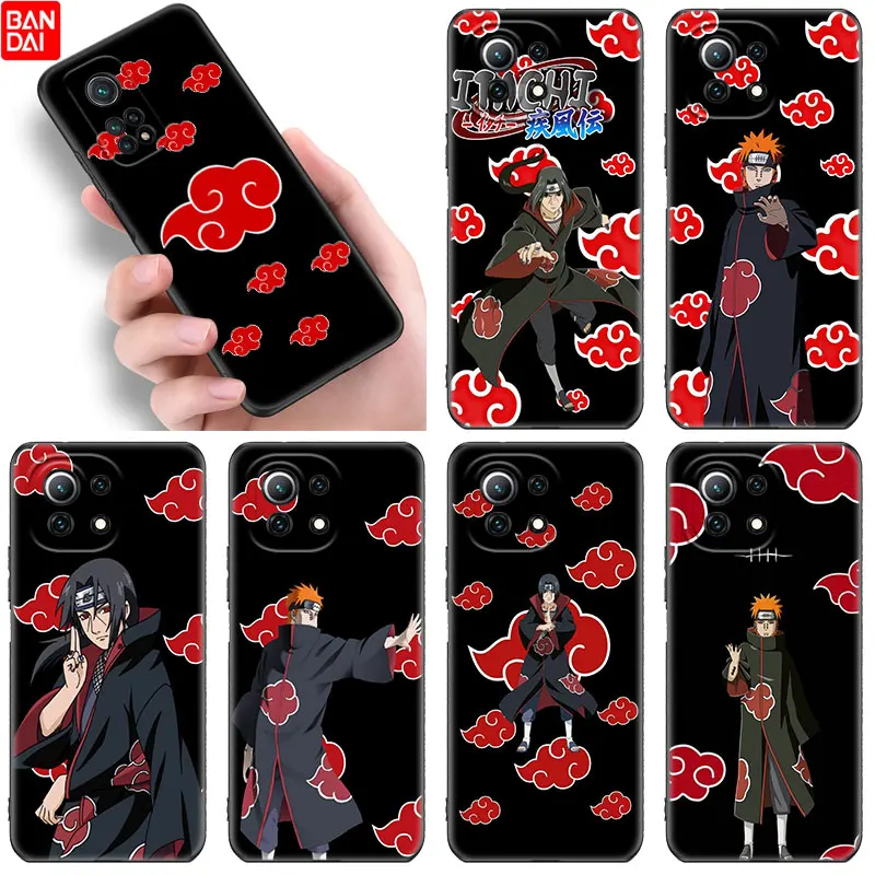 

Anime Naruto Pain Itachi Uchiha Case For Xiaomi Mi 11 Lite NE 11i 11T A3 A2 A1 10T POCO X3 NFC GT F3 M3 M4 X4 Pro 5G Cover